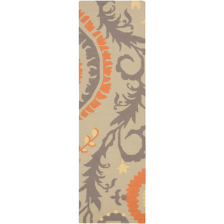 Surya Frontier FT-510 Rust Area Rug 2'6'' x 8' Runner