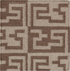 Surya Frontier FT-511 Chocolate Hand Woven Area Rug 16'' Sample Swatch