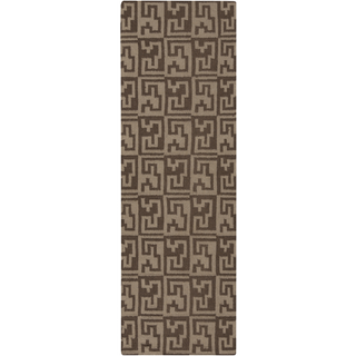 Surya Frontier FT-511 Chocolate Area Rug 2'6'' x 8' Runner