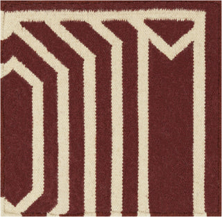 Surya Frontier FT-530 Burgundy Hand Woven Area Rug 16'' Sample Swatch