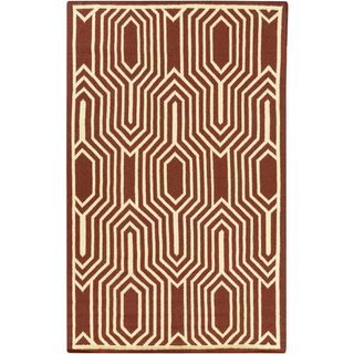 Surya Frontier FT-530 Burgundy Area Rug 5' x 8'