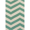 Surya Frontier FT-537 Emerald/Kelly Green Area Rug 5' x 8'