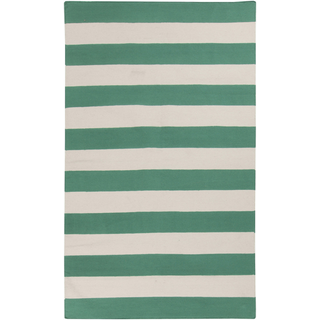 Surya Frontier FT-538 Emerald/Kelly Green Area Rug 5' x 8'