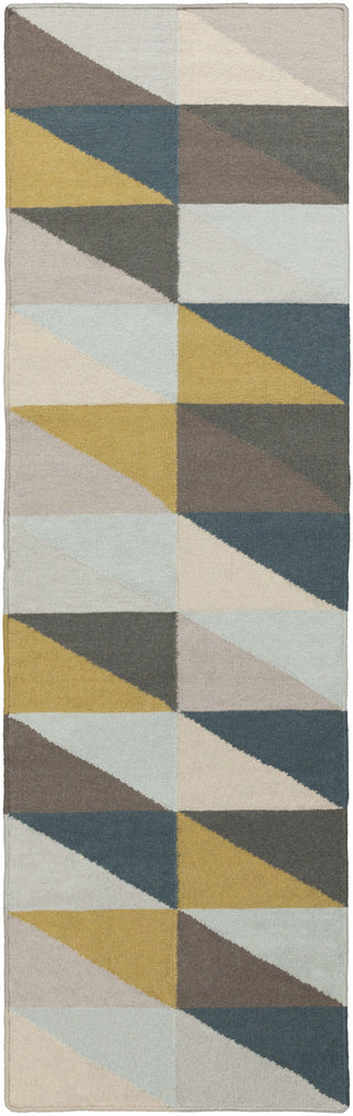 Surya Frontier FT-547 Gold Area Rug 2'6'' x 8' Runner