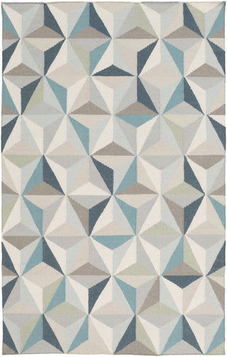 Surya Frontier FT-560 Teal Area Rug 5' x 8'