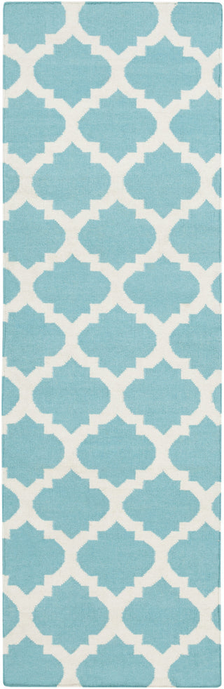 Surya Frontier FT-561 Sky Blue Area Rug 2'6'' x 8' Runner