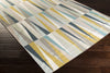 Surya Frontier FT-570 Teal Hand Woven Area Rug 5x8 Corner