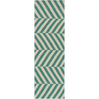 Surya Frontier FT-576 Emerald/Kelly Green Area Rug 2'6'' x 8' Runner