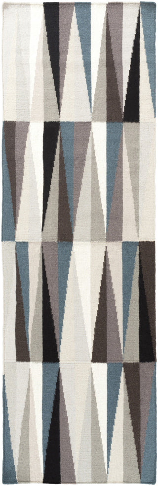 Surya Frontier FT-579 Charcoal Area Rug 2'6'' x 8' Runner