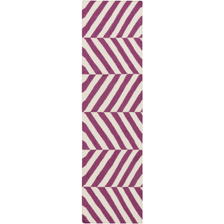 Surya Frontier FT-582 Magenta Area Rug 2'6'' x 8' Runner