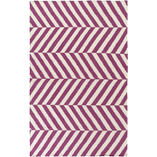 Surya Frontier FT-582 Magenta Area Rug 5' x 8'