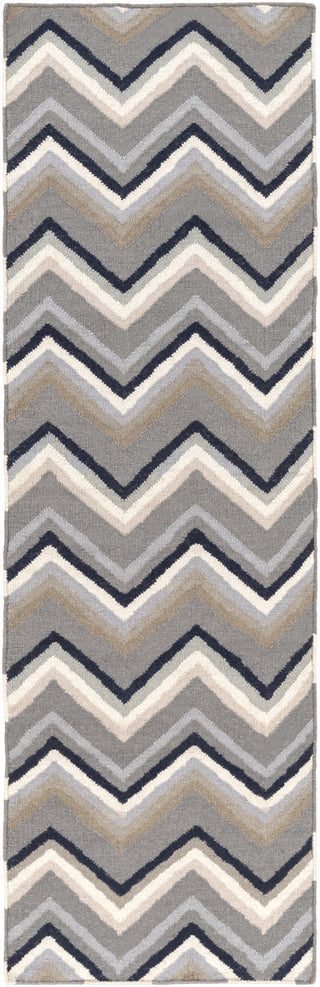 Surya Frontier FT-594 Light Gray Area Rug 2'6'' x 8' Runner