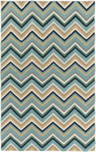 Surya Frontier FT-595 Teal Area Rug 5' x 8'