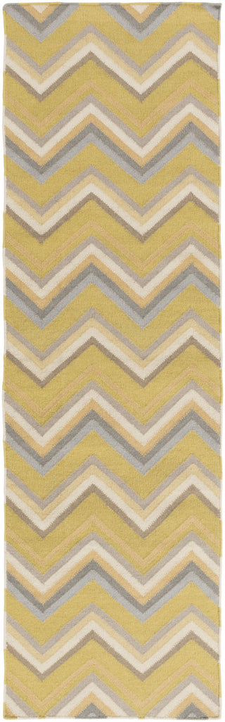 Surya Frontier FT-597 Gold Area Rug 2'6'' x 8' Runner