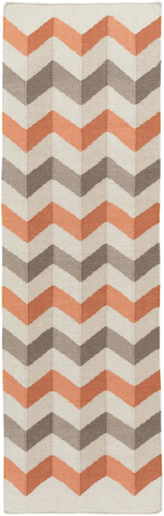 Surya Frontier FT-606 Burnt Orange Area Rug 2'6'' x 8' Runner