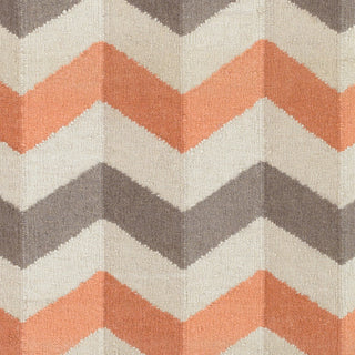 Surya Frontier FT-606 Burnt Orange Hand Woven Area Rug Sample Swatch