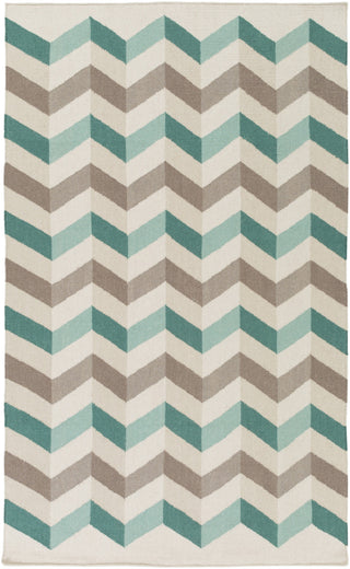 Surya Frontier FT-608 Teal Area Rug 5' x 8'