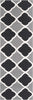 Surya Frontier FT-66 Black Area Rug 2'6'' x 8' Runner