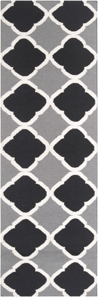 Surya Frontier FT-66 Black Area Rug 2'6'' x 8' Runner