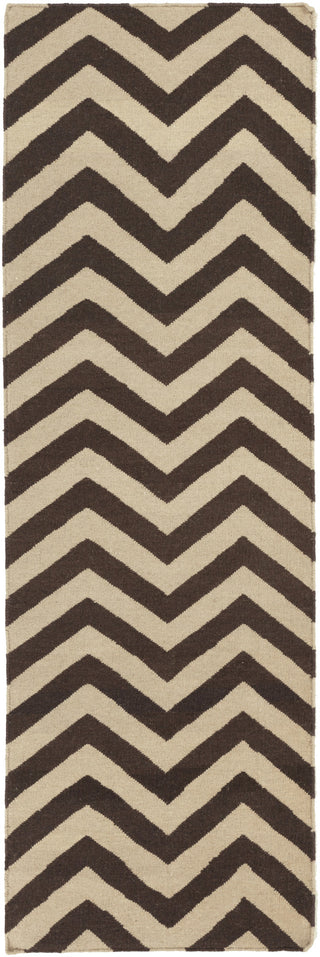 Surya Frontier FT-99 Chocolate Area Rug 2'6'' x 8' Runner