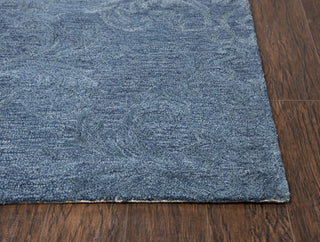 Rizzy Fifth Avenue FA175B Blue Area Rug Corner Image