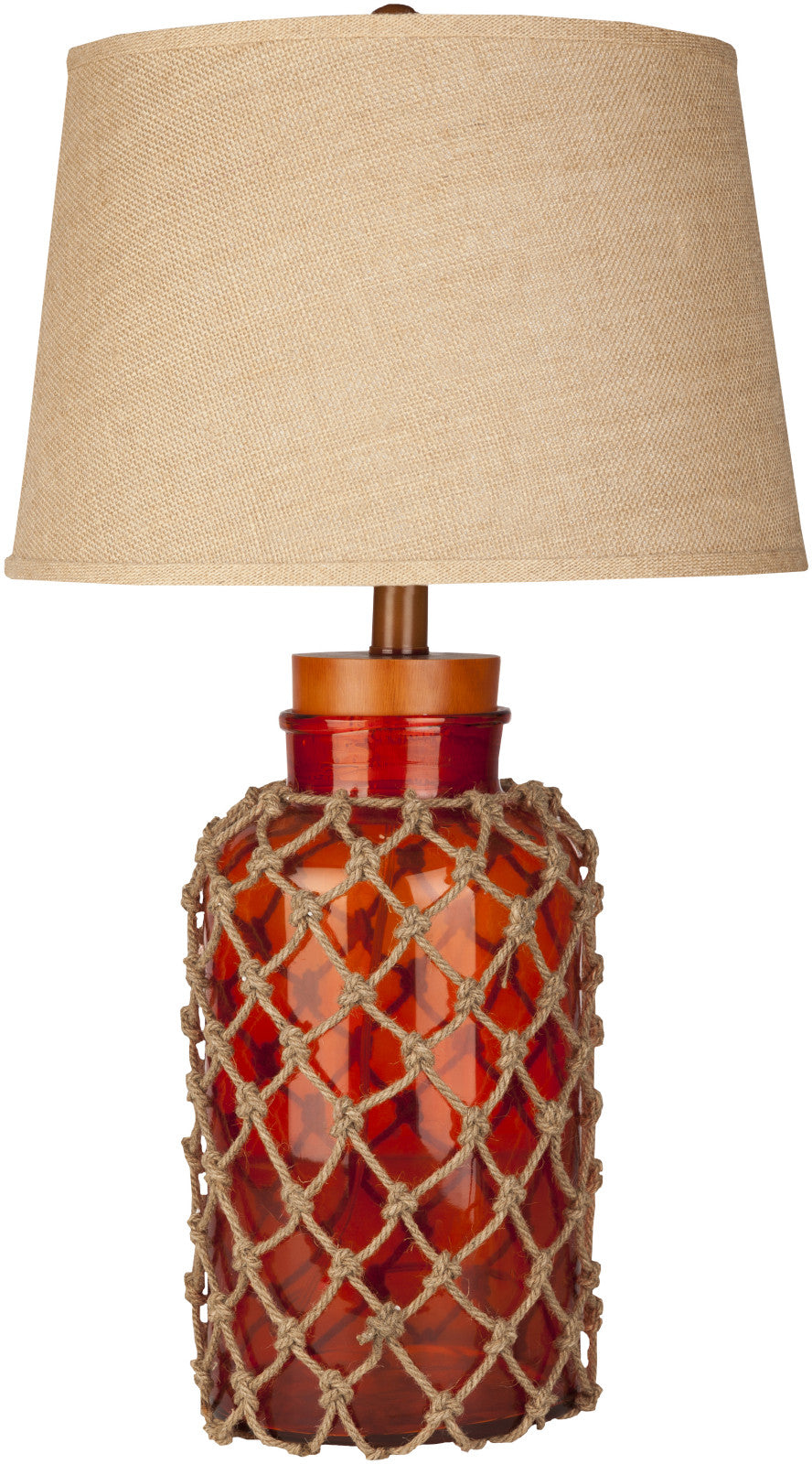 Surya Amalfi FTL-7002 Brown Lamp Table Lamp