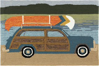 Trans Ocean Frontporch 4524/44 Camping Multi Area Rug by Liora Manne