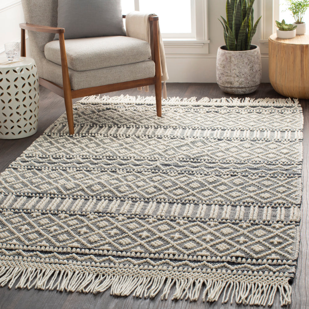 Surya Farmhouse Tassels FTS-2300 Area Rug Room Scene Feature