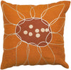 Surya Sunflower Sunny FU-2003 Pillow 22 X 22 X 5 Poly filled
