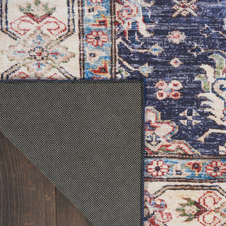 Nourison Fulton FUL01 Navy Area Rug Room Image