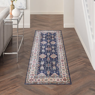 Nourison Fulton FUL01 Navy Area Rug Main Image