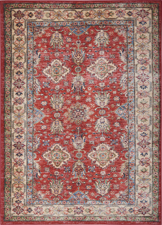 Nourison Fulton FUL01 Red Area Rug main image