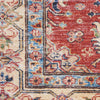 Nourison Fulton FUL01 Red Area Rug Room Image Feature