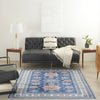 Nourison Fulton FUL02 Blue Area Rug Room Image