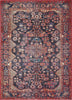 Nourison Fulton FUL04 Red Area Rug main image