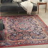 Nourison Fulton FUL04 Red Area Rug Room Image