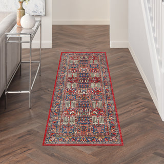 Nourison Fulton FUL05 Red Area Rug Main Image