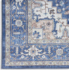 Nourison Fulton FUL10 Navy/Ivory Area Rug Room Image