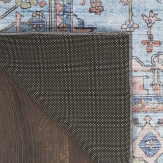 Nourison Fulton FUL11 Blue Area Rug Room Image