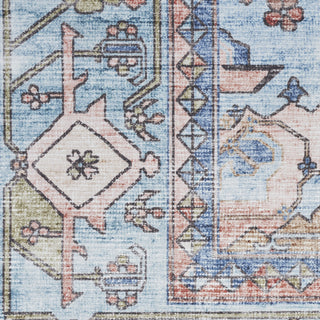 Nourison Fulton FUL11 Blue Area Rug Room Image Feature