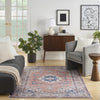 Nourison Fulton FUL11 Coral Area Rug Room Image