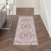 Nourison Fulton FUL11 Coral Area Rug Main Image