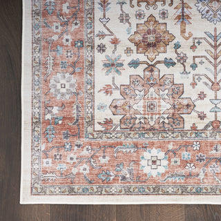 Nourison Fulton FUL12 Beige/Multi Area Rug Room Image