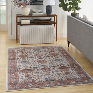 Nourison Fulton FUL12 Beige/Multi Area Rug Room Image