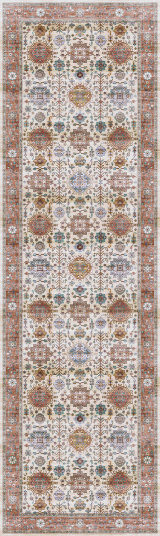 Nourison Fulton FUL12 Beige/Multi Area Rug Main Image