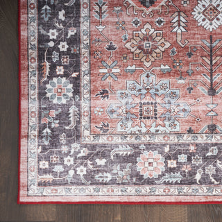 Nourison Fulton FUL12 Brick Area Rug Room Image