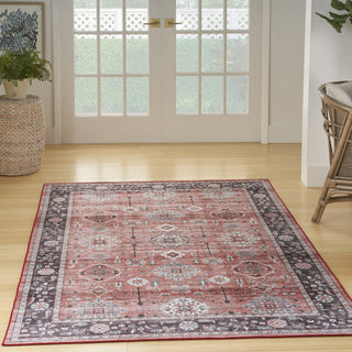 Nourison Fulton FUL12 Brick Area Rug Room Image