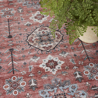 Nourison Fulton FUL12 Brick Area Rug Room Image