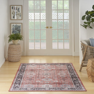 Nourison Fulton FUL12 Brick Area Rug Room Image