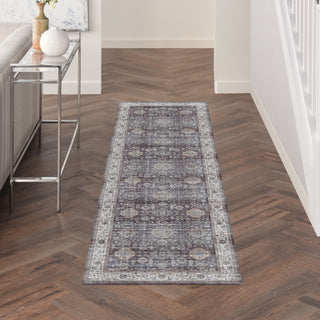 Nourison Fulton FUL12 Charcoal Area Rug Main Image